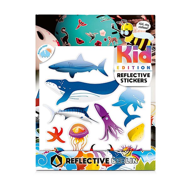 Reflektierende Sticker