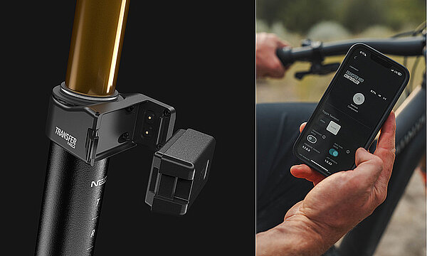 Fox Transfer Neo Vario Dropper Post Mountainbikes.