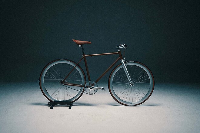 Limmatbike mit rostlook 