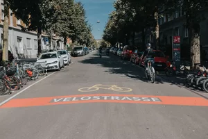 Velostrasse in Bern