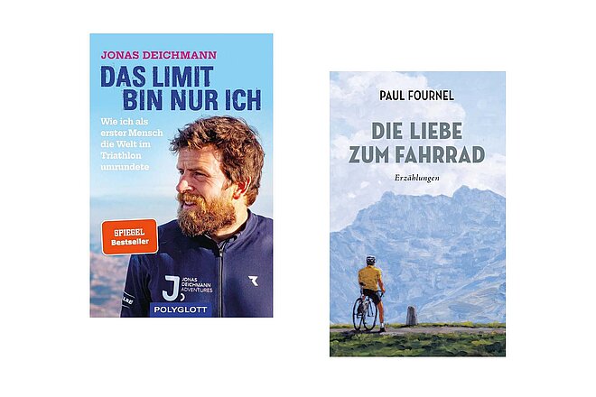 Lesen und Velofahren – zwei schöne Beschäftigungen. Buchtipps für Velofans.