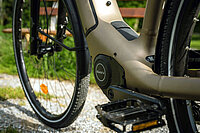 E-Bike von Rockrider mit Owuru-Mittelmotor.