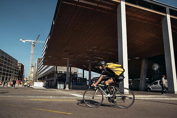 Velokuriere sind effizient und schnell