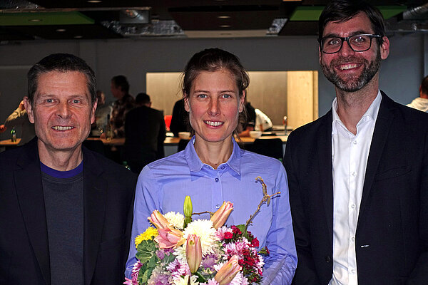 Martin Platter, Nathalie Schneitter und Marcel Boller (von links).