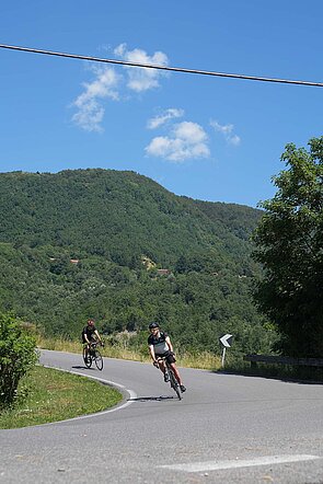 Reisen Fahrrad Schweiz Italien