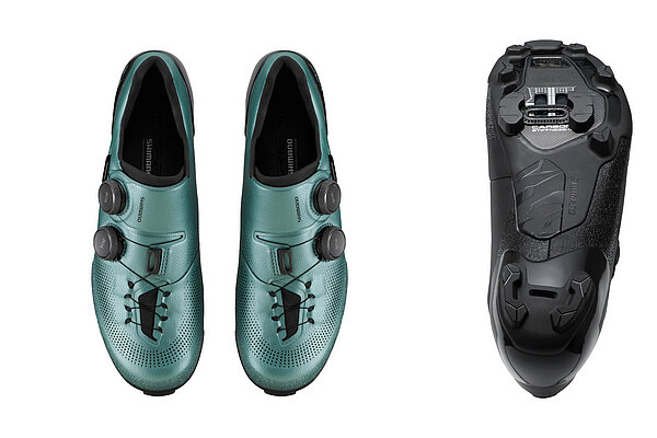 «S-Phyre RX910» Gravelschuh von Shimano.