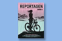 Buchtitel auf blauem Hintergrund.