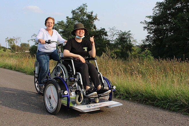 velofahren ohne hindernisse