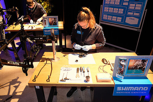 Shimano Service Center Wettkampf