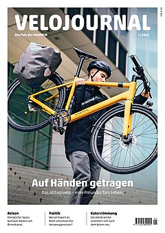 Velojournal 1 2024 - Alltagsvelos und Billig-E-Bikes im Test.
