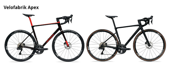 Rennvelo-Modell «Apex» der Velofabrik.