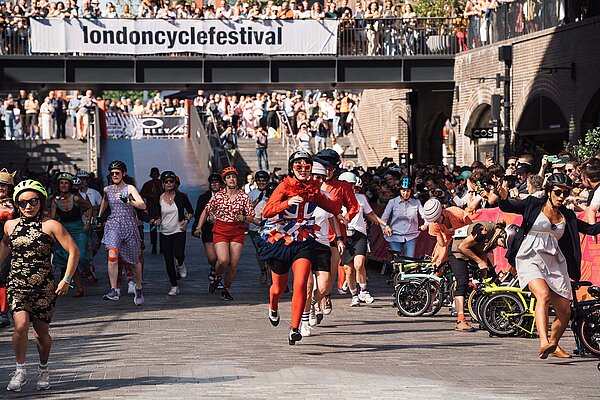 Brompton Faltvelo Rennen 2024.