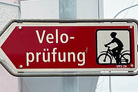Veloprüfung Zürich. Machen Sie den Test. Wegweiser für die Veloprüfung