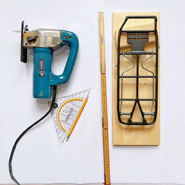 DIY Zeitschriftenhalter