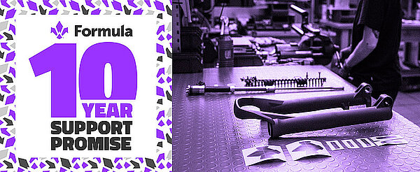 Formula 10 Jahre Support.