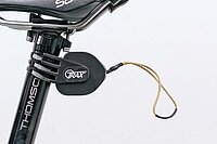 Abschleppseil von Trax, mit dem sich Kindervelos leicht ziehen lassen.