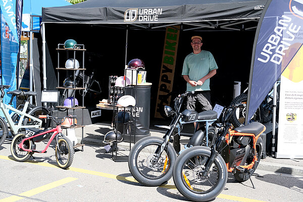 Stand von Urban Drive an der Cycle Week 2026.