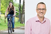 Manon Giger und Daver Durner haben von Pro Velo in die öffentliche Verwaltung gewechselt. 