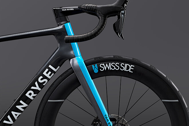 Swiss Side Decathlon Van Rysel Team Rennräder.