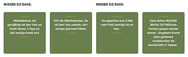Fakten zum Pendeln per Velo oder E-Bike.