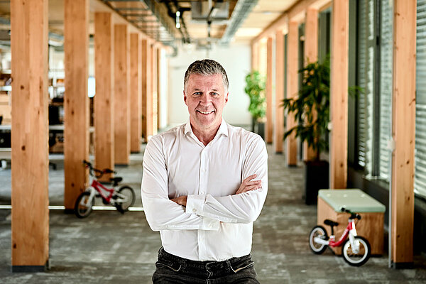 Woom-CEO Bernd Hake.