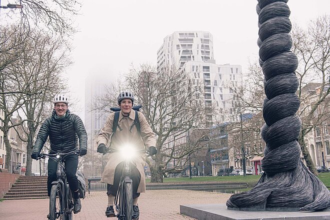 Velolichter können den Gegenverkehr blenden. 