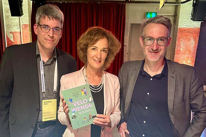 Velowende Autoren Rérat, Wyss, Liebi.