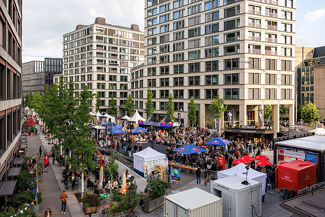 Eventgelände der 5. «Cycle Week».