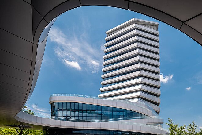 Firmengebäude von Giant.