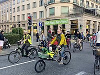2021 nahmen 5000 personen an der Velodemo in Zürich teil