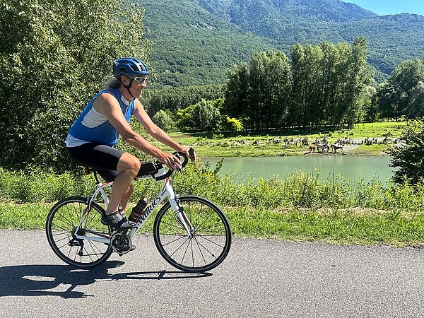 Reisen Fahrrad Schweiz Italien