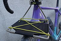 Test Jack the bike rack. Gravelbike mit Frontrack für Gepäck.