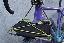 Test Jack the bike rack. Gravelbike mit Frontrack für Gepäck.