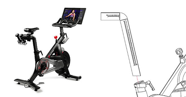 Peloton ruft Heimtrainer für Indoor Cycling zurück.