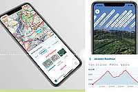 die schweizer app swisstopo bietet jetzt auch tourenplanung für velos und mountainbikes an