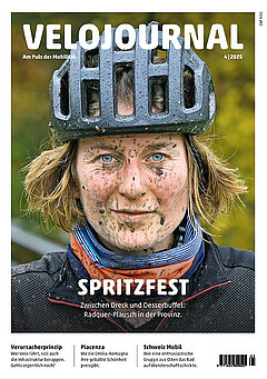 Cover der Velojournal Ausgabe 4/25,