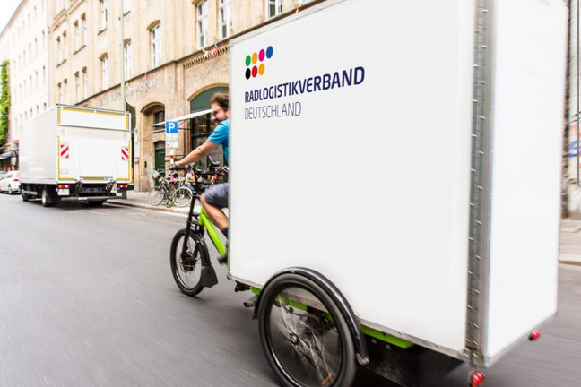 Der Radlogistikverband Deutschland verbindet Hersteller, Kurierfirmen und Forschung.
