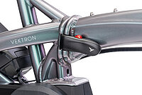 Rahmen eines E-Bikes.