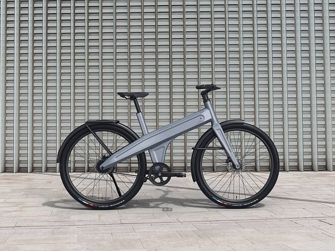 Niederländisches Ebike Mokumono Polder mit Aluminiumrahmen 