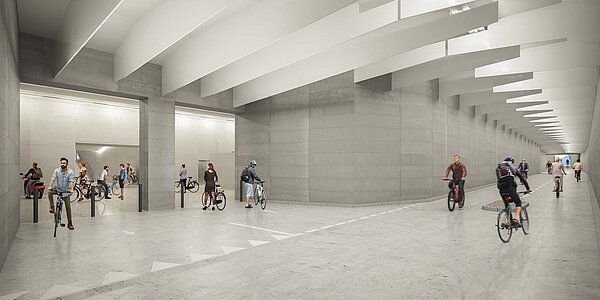 Norwegen baut Velotunnel, die Schweiz schliesst Veloroute