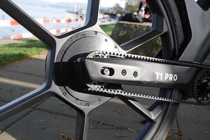 Test Twinner T1 Pro LE. Zahnriemen an einem E-Bike. 