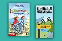 Buchtitel auf einer grünen Fläche. 