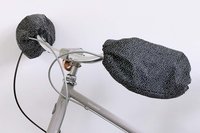 Fahrradlenker mit Lenkerstulpen