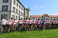 Kardiologen aus der ganzen Schweiz fahren zusammen mit dem Velo an den jährlichen Kongress.