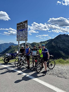 Reisen Fahrrad Schweiz Italien