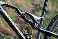 Decathlon ruft Mountaibike zurück. Vollgefedertes Mountainbike der Marke Rockrider.