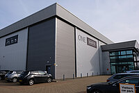 Brompton BGF Investor. Fabrikhalle des Faltradherstellers Brompton.