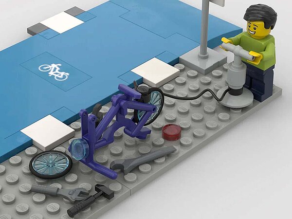 Lego Fahrrad 