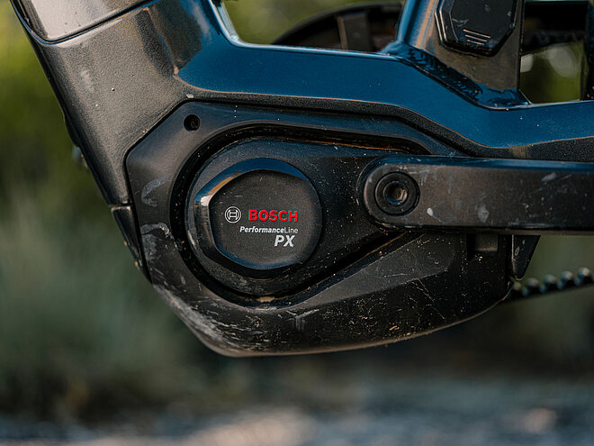 E-Bike-Motor von Bosch.