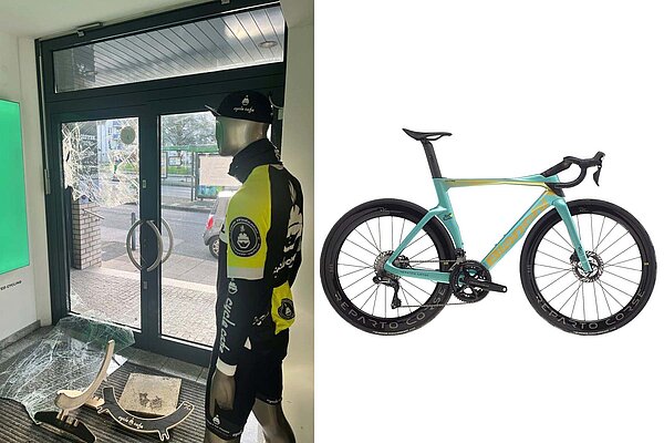 Einbruch Cycle Cafe Velbert. 